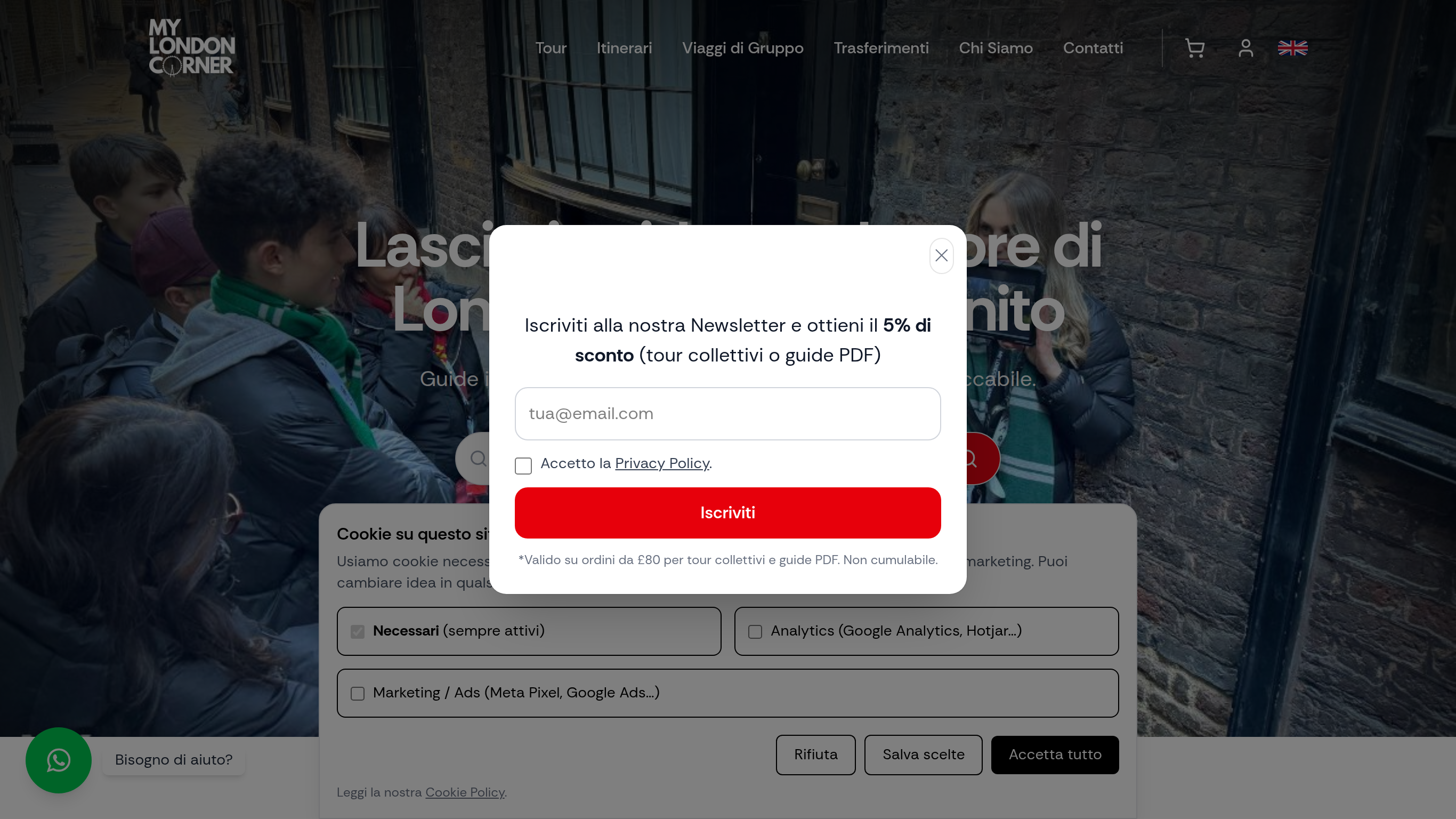 Company & Service Websites — www.mylondoncorner.com